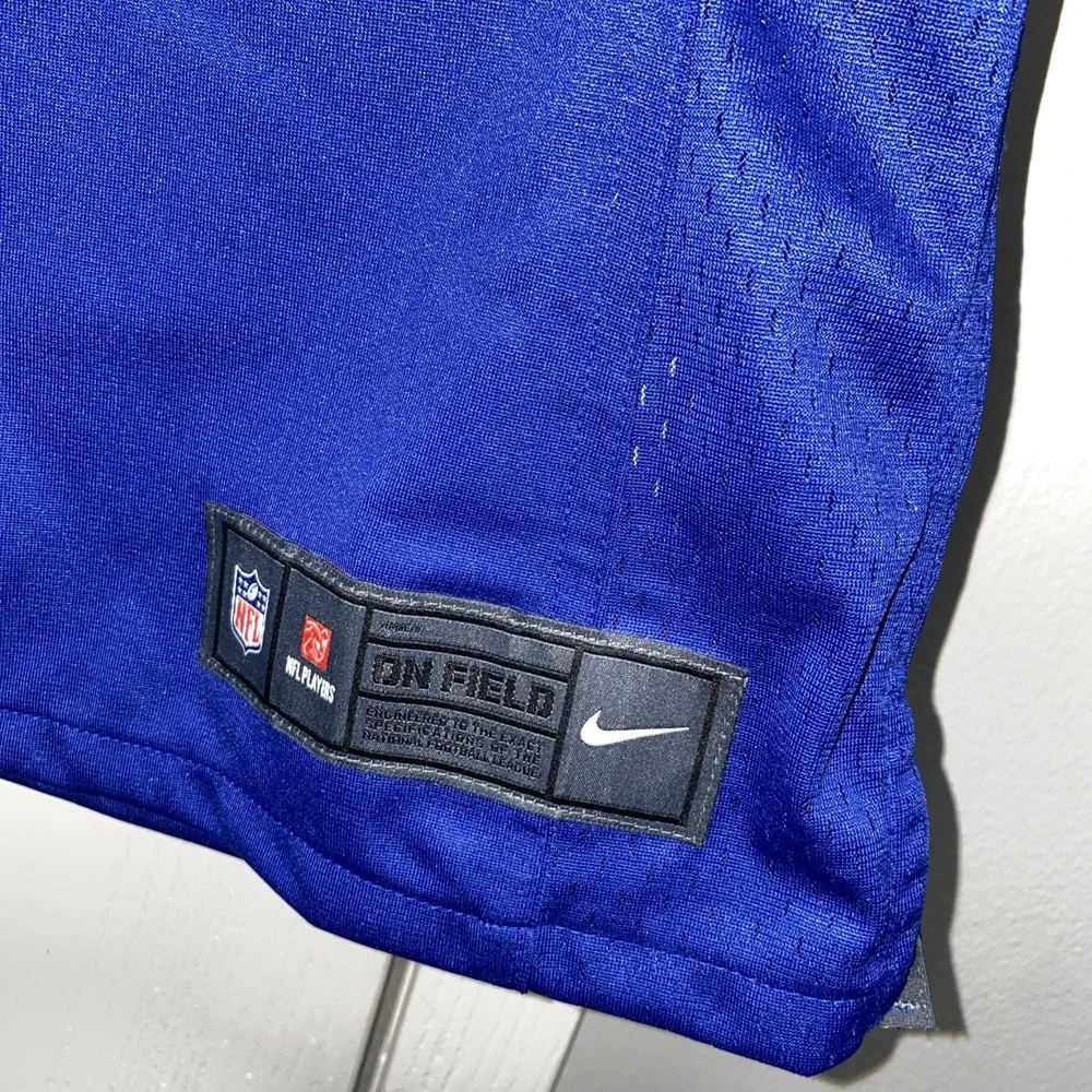 Nwt New York Giants NFL Football Jersey Women's Nike Small 26‎ Barkley On Field
